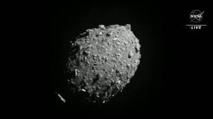 DART Probe and Asteroid Dimorphos ...