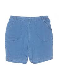 Details About Just My Size Women Blue Denim Shorts 16 Plus