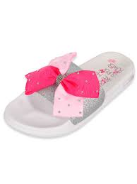 Jojo Siwa Girls Slide Sandals Sizes 13 5