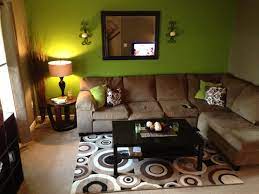 living room green interior design