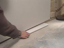 how to install basement drywall how