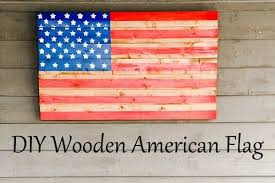 Diy Wooden American Flag You Can Hang