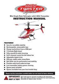 mini single rotor helicopter with 2