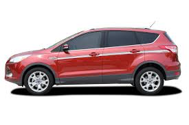 2013 2019 Ford Escape Outbreak Decals Mid Body Line Door Vinyl Graphic Stripes Kit