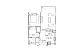 Floor Plans Of The District Apartments
