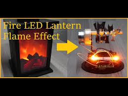 Fireplace Led Lantern Flame Effect