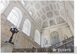 Il palazzo reale, storica sede del re di napoli è una delle bellezze da vedere a napoli. Poster Napoli Interno Del Palazzo Reale Piazza Del Plebiscito Pixers Wir Leben Um Zu Verandern