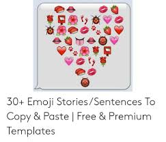 30 Emoji Storiessentences To Copy Paste Free Premium
