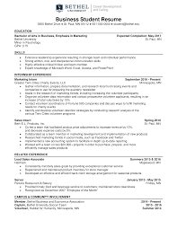The best resume format for you depends on your experience and skills. Marketing Business Student Curriculum Vitae Templates At Allbusinesstemplates Com