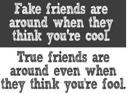 True Friends vs Fake Friends | Fabulous Quotes via Relatably.com