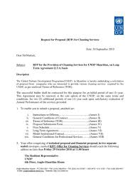 Fresh Sample Proposal Letter For Cleaning Services Fc86