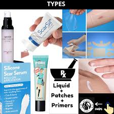 using silicone for acne scar and