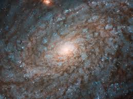 Es del tipo espiral barrada, hace poco se descubrió que nuestra galaxia. Hubble Gazes At Fluffy Looking Galaxy Hubble Fotos Do Hubble Telescopio Espacial Hubble