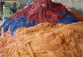 dyeing of yarn for carpets carpet