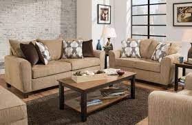 2 pc tan sofa loveseat set out of