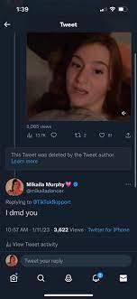 Mikaila Murphy💗 on X: Get this guys! Tiktok publicly tweeted me telling  me to dm them! I did and no response!! So then I call them out and they  delete their tweet🤣🤣🤣