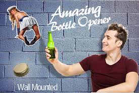 Wall Mounted Y Bottle Opener