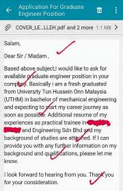 Cover letter examples for all types of professions and job seekers. 7 Contoh Cover Letter Bahasa Inggeris Dapat Pujian Ceo Contoh Resume Terkini Undang Undang Buruh