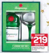 special tanqueray london dry gin and 1