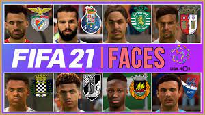 FIFA 21 FACE SCANS | ALL Liga NOS PLAYERS WITH REAL FACES ft. Benfica,  Porto, Sporting CP, ETC - YouTube