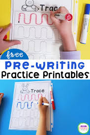 free pre writing printables the