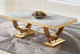 Metal Frame Center Table Classical Coffee