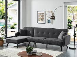 new valentine velvet corner sofa bed