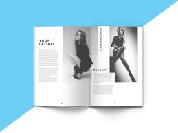 This free magazine mockup template includes a cover page and one spread. A4 Magazine Mockup Bundle Mockup World