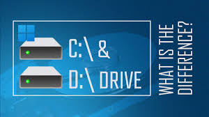 c and d drive