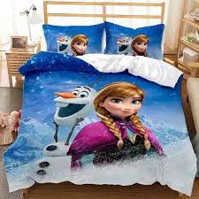 Anna Princess Frozen Kids Bedding Set