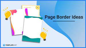 page border ideas exles 2023