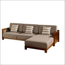 It can be arranged in a variety of configurations. L Shaped Wooden Sofa Sets Corner Sofas Sectional Sofas