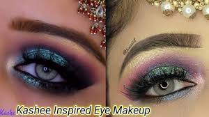 kashees inspired eye makeup look step