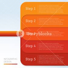Infographic Chart Template Vector Royalty Free Stock Image
