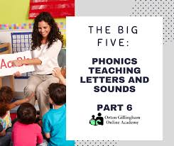 the big five phonics teaching letters