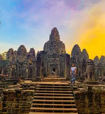 ancient city of angkor wat in cambodia