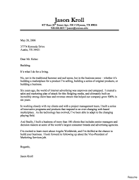 Best Marketing Cover Letter Examples Livecareer Marketing Cover