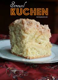 German butter cake or butterkuchen is a yeasted sheet cake that is a great alternative to doughnuts or muffins for your morning coffee. German Streusel Kuchen Recipe Frugal Cooking Mommysavers Com