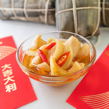 pickled dried vegetables in fish sauce