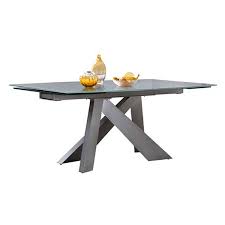 zander modern extension dining table