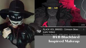 bvb blackbird inspired makeup you