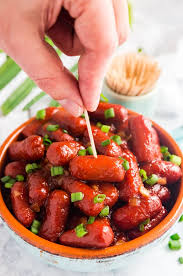bbq little smokies slow cooker and