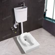 bathroom wash down squatting pan toilet