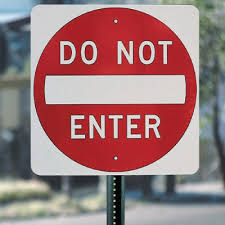 Do Not Enter Traffic Signs | Seton