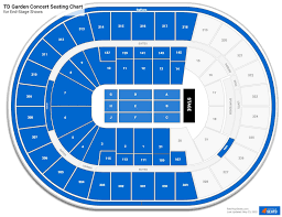 td garden seating charts