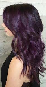 Purple and blue hair hair styles are all the rage, especially now when the hot season is approaching and we wish to experiment with the hair color. 29 Dark Purple Hair Colour Ideas To Suit Any Taste In 2019 Hair Colour Style