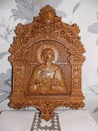 Saint Valerie Wooden Carved Religious