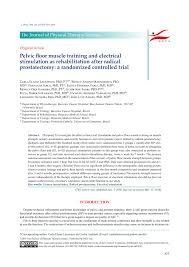 pdf pelvic floor muscle training and