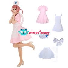 Us 42 99 Nurse Joy Pink Cosplay Costume Pink Dress With Hat White Apron In Game Costumes From Novelty Special Use On Aliexpress 11 11_double