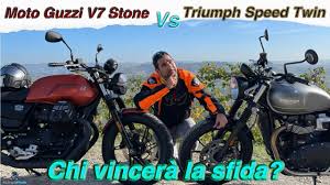 moto guzzi v7 vs triumph sd twin